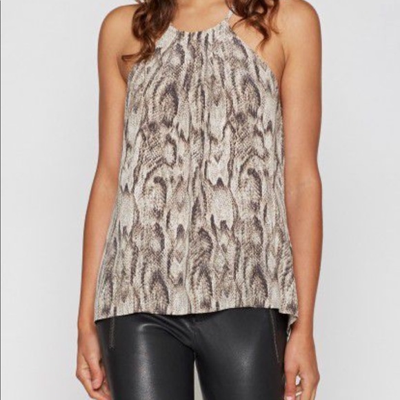Joie Silk Python Print Tank - Picture 3 of 3